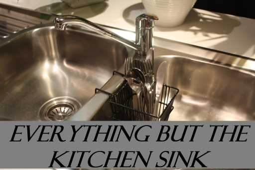 everything-but-the-kitchen-sink-IDIOM